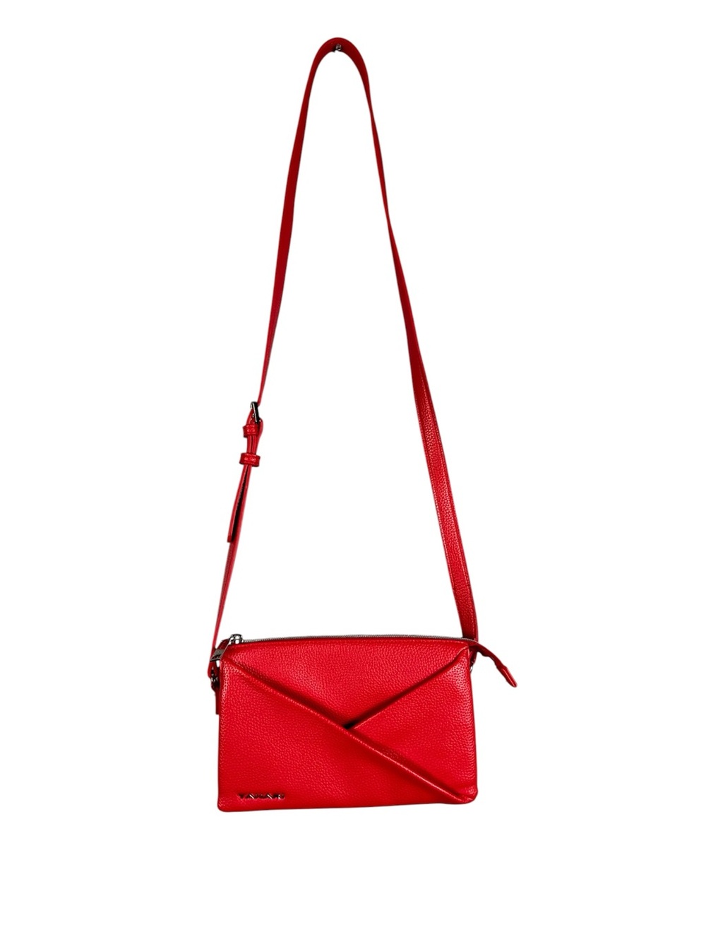 Tahari Red Small Crossbody Purse - Picture 3 of 5
